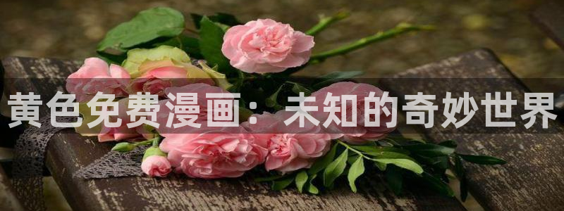 歪歪漫画—汗汗漫画：黄色免费漫画：未知的奇妙世界